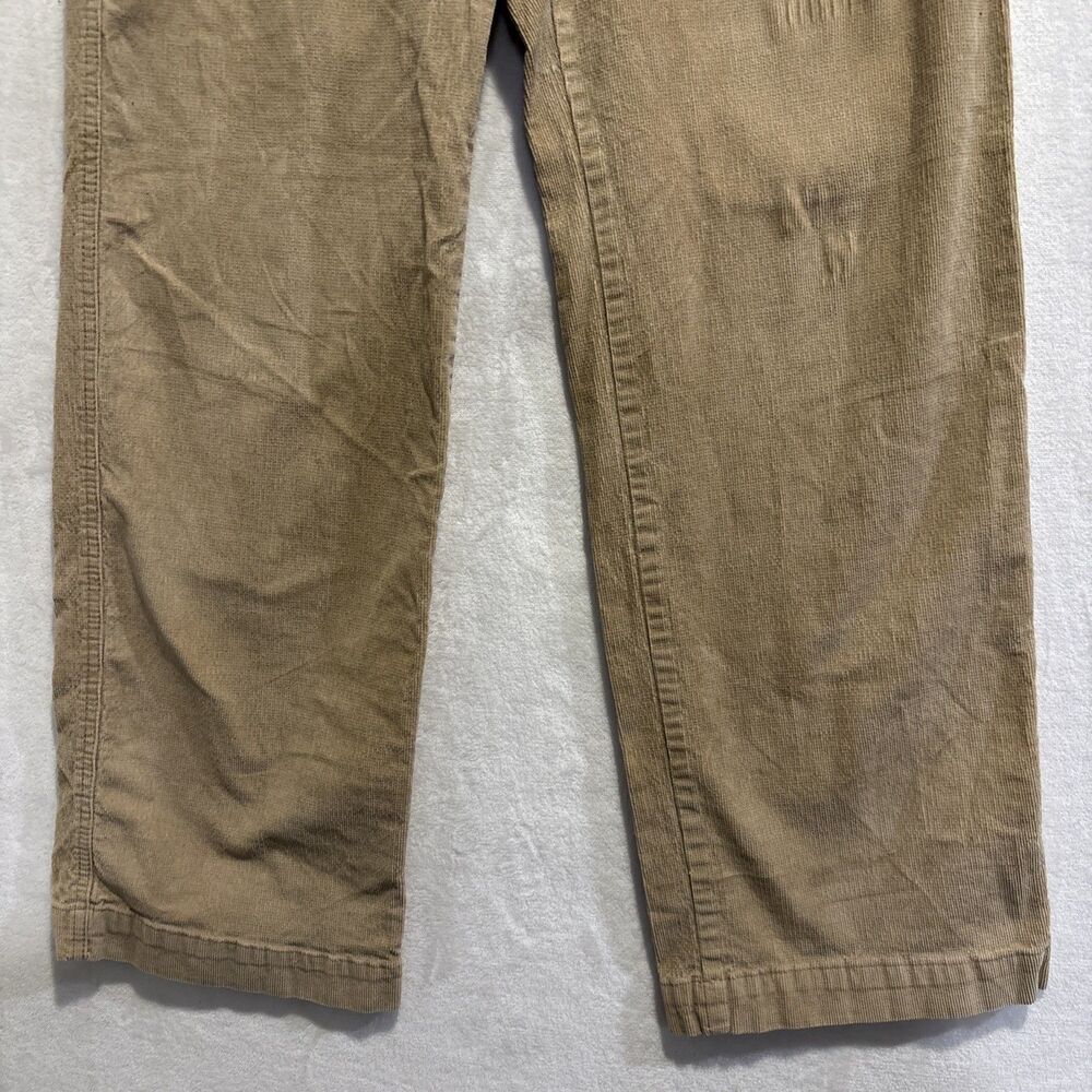GAP Women’s High Rise Wide-Leg Tan Corduroy Pants Pockets Stretch Women's Size 4 - Picture 4 of 11